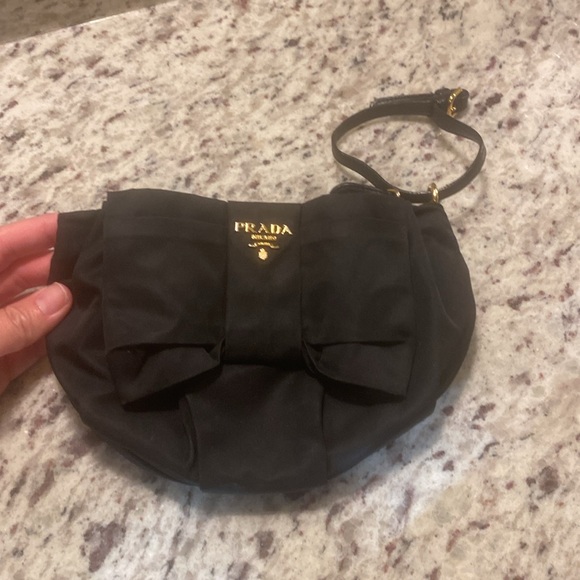 Prada black evening clutch - Picture 6 of 11